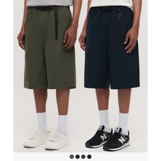 SUARE [2PACK] 에어로 벨티드 버뮤다 팬츠 - 4 COLOR SBESHSPT010 435784