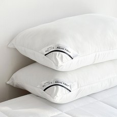 마이크로화이버 베개솜, 2개, 화이트