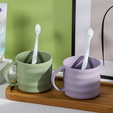 刷牙杯子家用大容量一家四口情侶簡約漱口杯高顏值創意口杯, 【5個裝】隨機5色/聯繫客服,食品級加厚防摔大口徑【貨號1697】, 1個