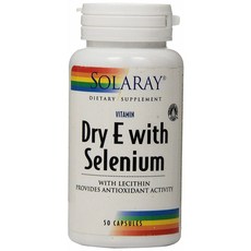 SOLARAY 維生素E膠囊, 50顆, 1罐