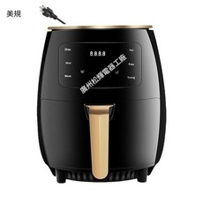 YYTY 健康氣炸鍋 大容量 無油煙, 389黑色, 美規插頭110V