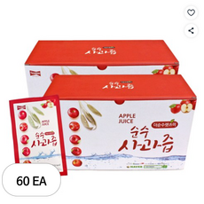 더순수렛츠미 순수 사과즙, 100ml, 1