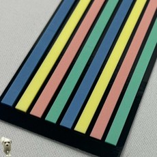 꿀이맘투 밑줄스티커 파스텔 인덱스플래그