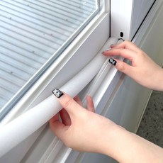 이지웨이건축자재 원형 백업제 방풍 보온 창문 틈막이 가래떡 스펀지 창틀 틈새 바람막이 5mm 50cm, 1) 모양/원형50cm, 35mm[021464], 1개