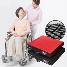 휠체어 욕창방지 기능성 에어매트 방석 쿠션 노인 요양원 요양병원, 1개