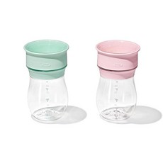 옥소 토트 360도 손잡이 컵 오팔/블로썸 2개, 오팔/블라썸
