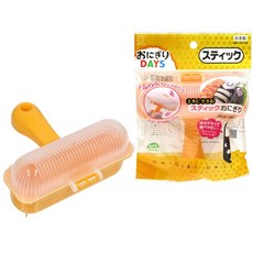 KOKUBO 日本製長型飯糰模型，飯糰壓模，DIY 模具，輕鬆製作美味飯糰, 1個