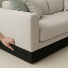 데이벤처 쇼파 침대 밑 틈새막이 가림막 신축밴드형, 1개, 블랙 4호