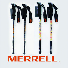 머렐 정품 두랄루민7075 초경량 4단 등산스틱 낯개2개 한세트+정품케이스(무료배송 4시전 당일출고), 4단실버엘로우, 1개