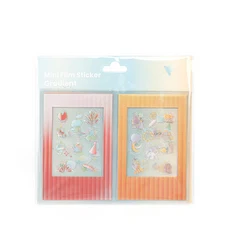 후지필름 인스탁스 미니 12 필름 카메라용 컬러 테두리 스티커 10 개 다른 인스탁스 필름 장식 스티커 3 인, 02 Style 2, 01 빠른