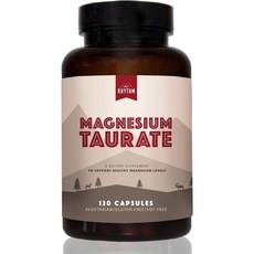 Natural Rhythm 마그네슘 타우레이트 750mg, 마그네슘 글리시네이트 150mg Natural Rhyt, 1개, 120정