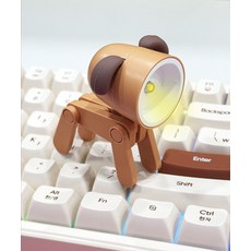 강아지 모양 독서등, 상세페이지 참조