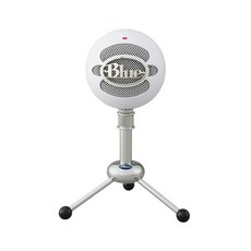 Blue Snowball 雪球USB麥克風 台灣總代理公司貨 視訊教學 Mac/PC適用 白色款, 白色