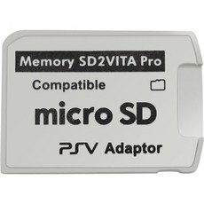 Funturbo 얼티밋 버전 SD2Vita 50 메모리 카드 어댑터 PS Vita PSVSD 마이크로 SD PSV 10002000 PSTV FW 360 HENkaku Enso, 1Pack, 1개