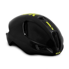 카스크 유토피아 로드 싸이클 에어로 헬멧, 블랙/옐로우, 1개