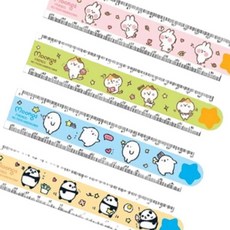 OR2 뭉스 더블 학용 겹자 색상랜덤 학용품자