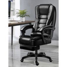 사무실 안마 휴식 고급 CEO 전신 게이밍 의자 미니 A타입 기본, A. 강철 다리, A. 핸드레일, A. 검은색
