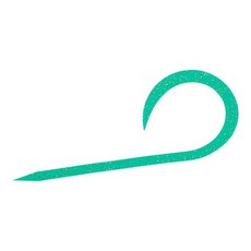 다이와 DAIWA 타이라 바넥타이 홍아 실리콘 넥타이 싱글 곱슬 그린 반짝임