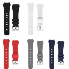 Lamshaw OnePlus Watch 2R 밴드와 호환 스포츠 실리콘 밴드 스트랩 교체 손목 밴드 OnePlus Watch 2 46mm / 2R / 1 스마트 워치와 호환, 5팩