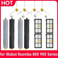IRobot 부품 키트 시리즈 800 메인 사이드 브러시 Hepa 필터 먼지 봉투
