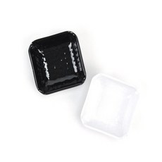 횟집 초장종지 초밥집 간장 와사비 소스그릇 중국집 반찬그릇 단무지접시 사각종지, 정초장 백스톤(DS-6518)