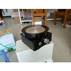 도자기 공예 물레 공방 도예 미니 전기 회전판 전동, 1개