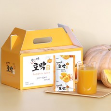 통째로 갈아넣은 맷돌 호박즙, 50개, 125ml