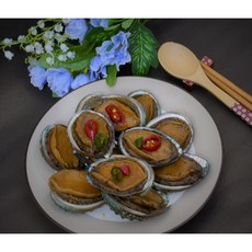 해남모두가전복장 프리미엄전복장 한우 낙지 전복장 대사이즈 전복장, 1kg, 1개