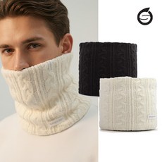 남/여 겨울 방한 니트 목토시 - 16043GE81, 화이트, 1개