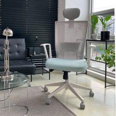 맞춤제작 커버무드 시디즈 의자 좌판 호환 커버, 민트, 1개