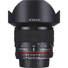 Rokinon 14mm f/2.8 IF ED 슈퍼 ( F용 자동 칩, Canon AE _Standard Packaging, 1개