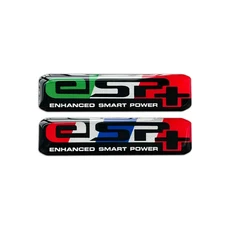 혼다 PCX150 1쌍 3D 에폭시 레진 젤 오토바이 스티커 모토 스쿠터 바디 ESP+ 로고 배지 엠블럼 데칼 액세서, 01 C (1 Pair)