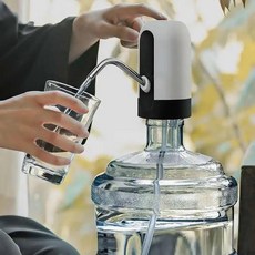 自動抽水器 桶裝水 充電式 USB 自動出水機 抽水器 飲水機 抽水機 大小通吃, 1個