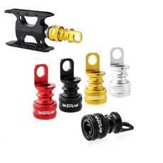 폴딩자전거용 페달 홀더 아답터 퀵릴리스 착탈식, 블랙, 1개