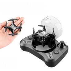 미니드론 입문용 장난감 안전한 조종 항공기 고급 블랙 소형 드론 쿼드콥터 교육용, 1개, 5_밝은 빨간색-스마트 서스펜션-항공사진X