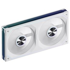 (아이구주) GX240 PWM ARGB 리버스 (시스템쿨러) (화이트), 1개, 화이트