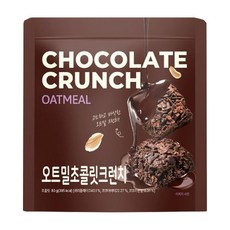 오트밀 초콜릿 크런치, 4개, 80g