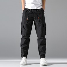 男款寬鬆工裝休閒長褲 春季潮牌戶外登山運動褲