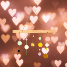 어린이집 겨울 모빌 만들기 세트 윈터 가랜드 DIY 종모빌 체험 키트, 1개