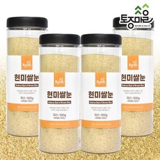 국산 현미쌀눈 500g X 4통(2000g)_쌀눈