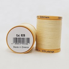 구터만 면사 재봉사 퀼팅실 800 GUTERMANN 독일 명품, 800m, 828.바닐라베이지, 1개