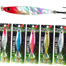 낚시 메탈 지그 낚시용 하드 송어 메탈 지그 루어 쏘가리 삼치 농어 트레블훅 강계 어구 태클 바다 해상, ZEST METAL 30g 골드