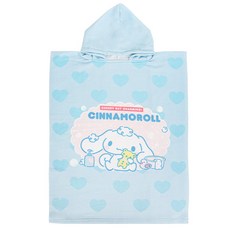 시나모롤 샤워가운 [판초후드 60020], 시나모롤-R0271