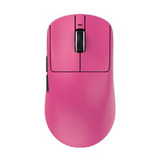 VXE R1 PRO MAX 무선 게이밍 마우스, R1 PRO MAX 마우스, 핫핑크