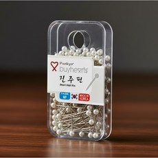 제인리빙 진주알 핀 문구핀