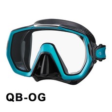 游龍潛水 TUSA FREEDOM ELITE M-1003 黑矽膠 單面鏡 潛水專用 單面鏡設計 視野寬廣, QB-OG