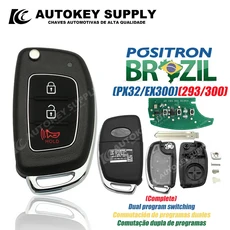 쿠쿠스토어 AutokeySupply 현대 자동차 원격 키 경보 시스템 AKBPCP094 Positron 더블 프로그램 PX3, 03 Positron, 04 10PCS
