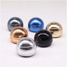 金屬陀螺 EDC玩具 減壓玩具, 1個, 銀, 銀