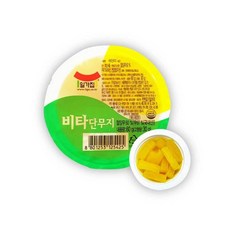[일가집]비타미니단무지 60g, 1개