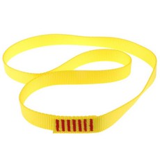 23KN 등반 슬링 웨빙 스트랩 벨트 라펠링 동굴 하강 용, 설명, 오렌지